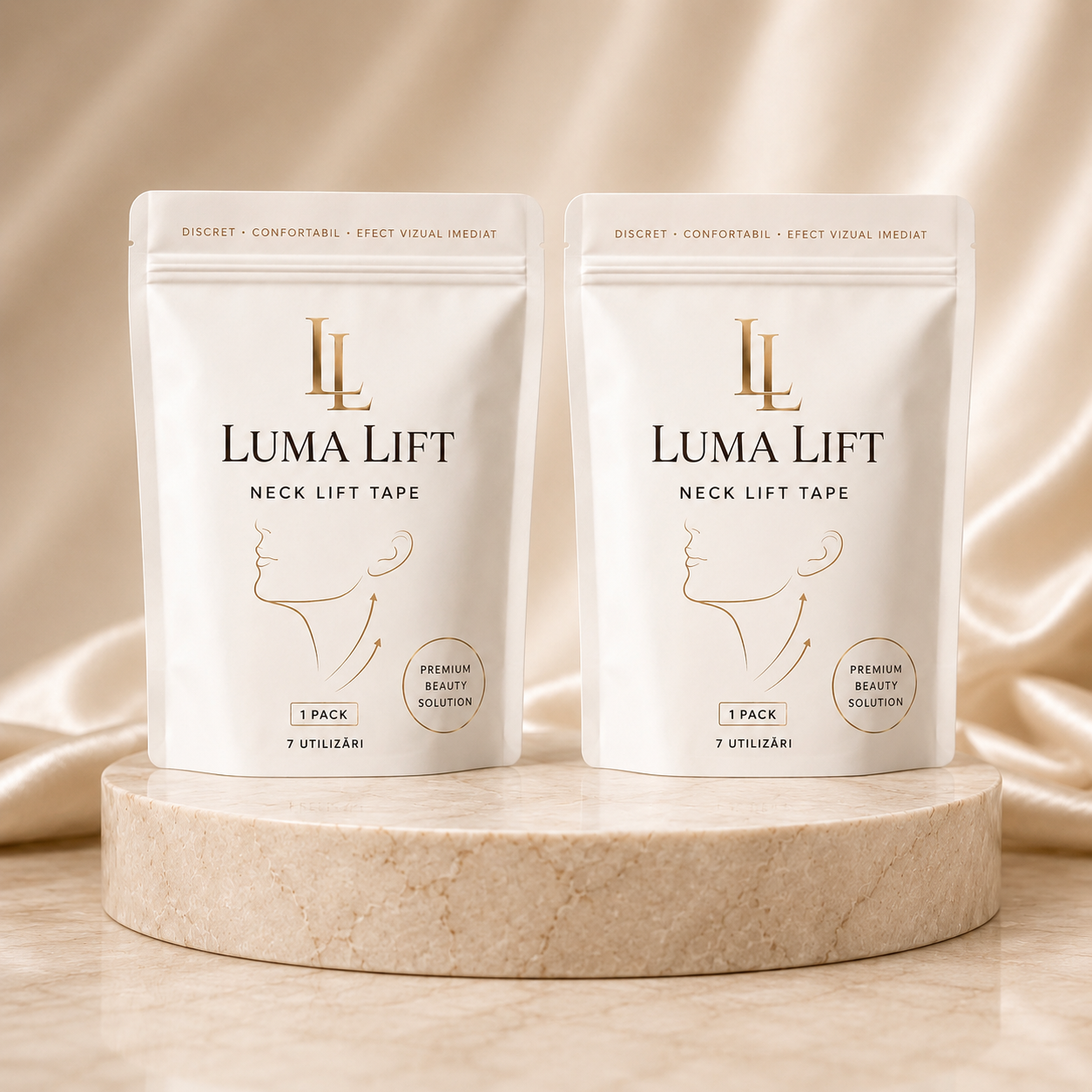 Luma Lift Neck Lift Tape - 3 Pack bundle